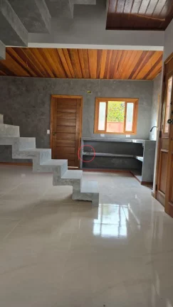 Imagem CASAS SOBRADO 2 SUITES NOVAS COM 83MT²DE AREA, 1 GARAGEM LAVANDERIA QUINTAL INDEPENDENTE COM DECK,SALACOZINHA EM AMBIENTE ABERTO