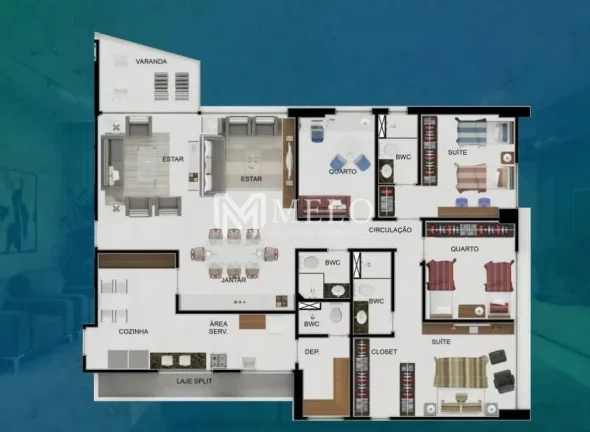 Imagem Oportunidade em BOA VIAGEM: 146,94m², 04qts, 02suites, 02vagas,..