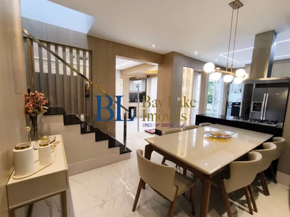 Imagem Condomínio Montblanc! 200m², 3 suítes, quintal com ofurô