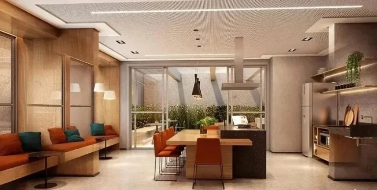 Imagem Apartamento 24M², 1Q, 1 Banheiro, Varanda, Academia, Lavanderia Coletiva, Home Office, Salão de Festas, Pet Place, Bicicletário.