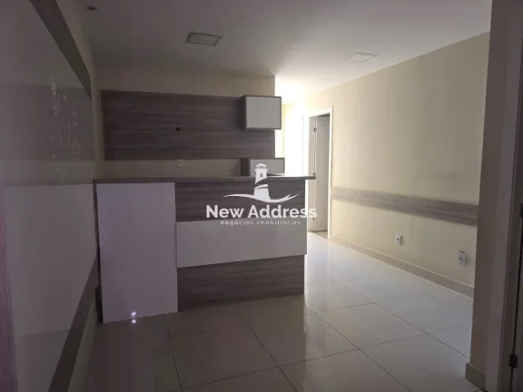 Imagem Sala comercial no Praia da Costa Offices, ao lado do Shopping. Prontas para uso, com recepção, 2 banheiros e excelente distribuição interna