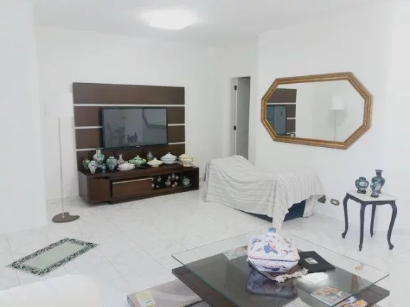 Imagem Apartamento com 3 dormitórios à venda, 215 m² - Tombo - Guarujá/SP