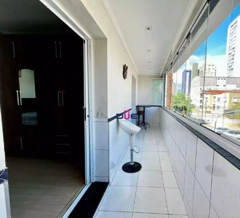 Imagem Apartamento com 3 dormitórios à venda, 104 m² por R$ 520.000 - Embaré - Santos/SP