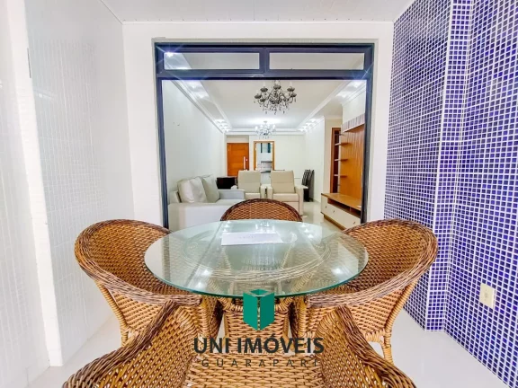 Imagem Apartamento espaçoso em Guarapari centro com 2 quartos, suíte, 2 varandas e área externa gourmet