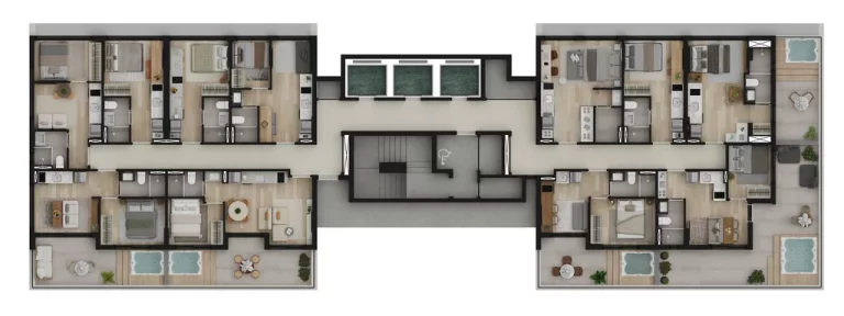 Imagem Core Silva Jardim - Breve Lançamento - Apartamento à venda no bairro Rebouças - Curitiba/PR