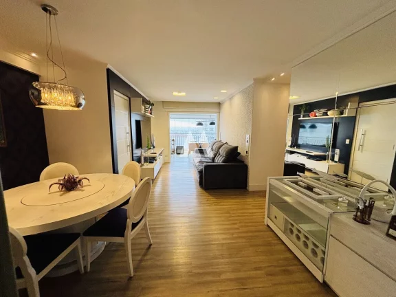 Imagem Apartamento alto padrão à venda porteira fechada com 3 dormitórios e Varanda Gourmet no Boqueirão de Santos/SP