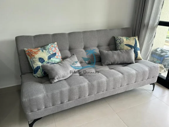 Imagem Apartamento novo e mobiliado com 2 dormitórios e 3 banheiros a venda à 200 metros da Orla do Itaguá em Ubatuba.