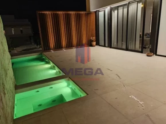 Imagem Mega vende uma magnifica casa duplex no condomínio de luxo Riviera Park