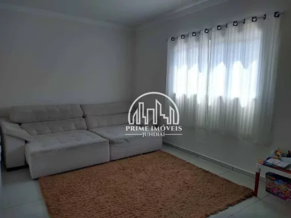 Imagem Lindo sobrado de 287m² AC c/ área gourmet + piscina + bangalô + suíte c/ hidro - Excelente localização! Jardim Caçula, Jundiaí/SP