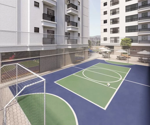 Imagem Apartamento com 2 dormitórios e 1 vaga de garagem em Itapema/SC