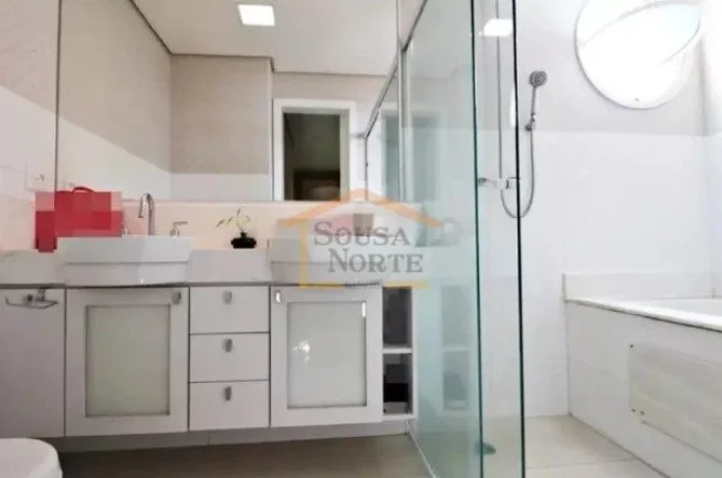 Imagem Apartamento mobiliado, 223m², 4 suítes, 6 banheiros, varanda gourmet, banheira de hidromassagem, a...