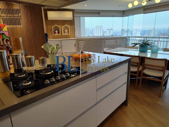 Imagem Vende apartamento Família Mooca 122M² 3 Suítes, Sacada Gourmet, Andar alto