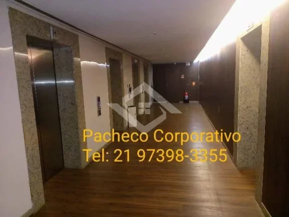 Imagem Centro Alugo Andar 869m2 no City Tower, saída do Metro da Carioca