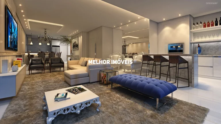 Imagem One Tower apartamentos amplos na beira-mar na Avenida Atlântica em Balneário Camboriú.