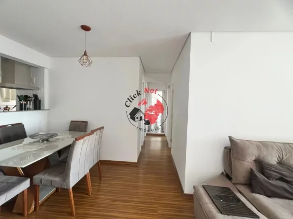 Imagem Lindo apartamento em andar alto, localizado no Centro, São Bernardo do Campo, com 3 dormitórios, sendo 1 suíte, 2 vagas, 84 m².