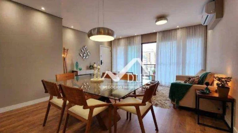 Imagem Apartamento Porteira Fechada com 3 dormitórios à venda, 110 m² por R$ 1.190.000 - Gonzaga - Santos/SP