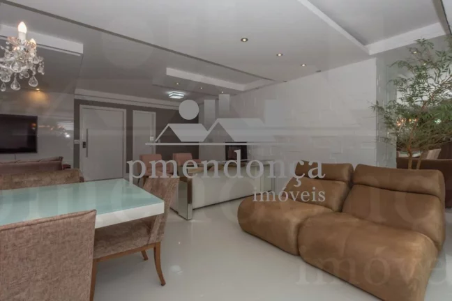 Imagem Apartamento na Vila Romana mobiliado com 3 suítes e 3 vagas, 172 m².