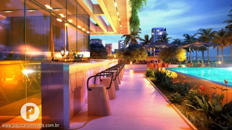 Imagem 04 suítes [413m²] ÷ em 100 meses, Beira-Mar da Ponta Verde,