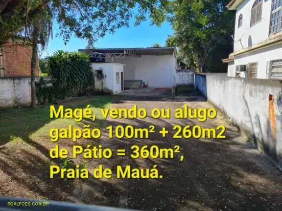 Galpão para Venda em MAGÉ, Praia De Mauá, 2 banheiros