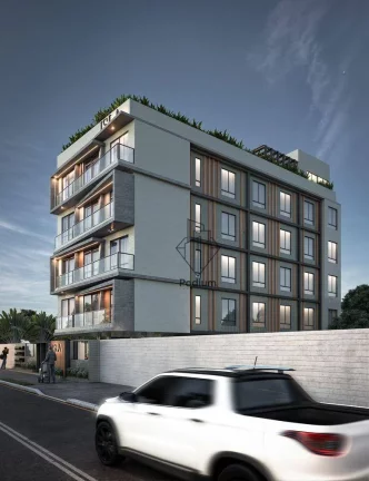 Imagem Flats Studio com área de lazer à 300m da praia de Intermares - FL0610