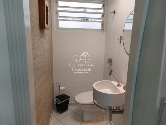 Imagem Oportunidade Única! Apartamento à venda em Guarujá-SP, Pitangueiras. 3 quartos, 1 suíte, 2 salas, 3 banheiros, 2 vagas e 100m².