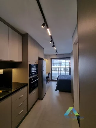 Imagem Lindo Studio todo decorado com localização privilegiada na área nobre do Brooklin Novo! SP