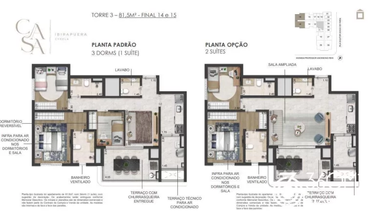 Imagem Apartamento para Venda em São Paulo / SP no bairro Vila Clementino