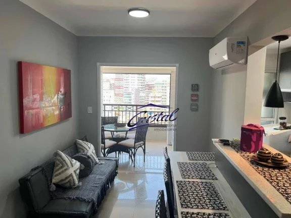 Imagem Apartamento com 2 dormitórios à venda, 74 m² por R$ 735.000,00 - Guilhermina - Praia Grande/SP