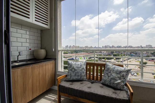 Imagem Loft mobiliado de 42m2, no marco zero home para venda - Jardim do Mar - São Bernardo do Campo - SP