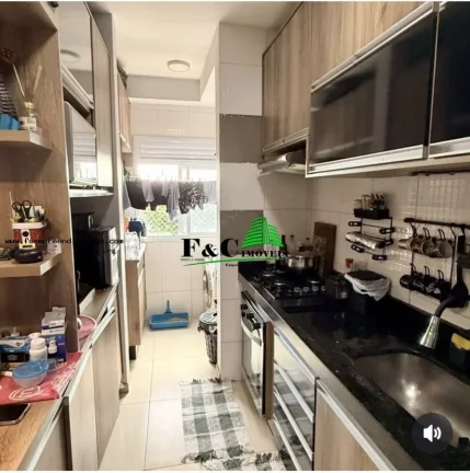 Imagem Apartamento para Venda em Limeira, Chácaras Antonieta, 2 dormitórios, 1 banheiro, 1 vaga