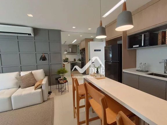 Imagem Apartamento com 1 dormitório à venda, 59 m² por R$ 642.473,00 - Ponta da Praia - Santos/SP