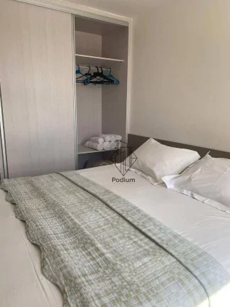 Imagem Flat mobiliado com varanda / sacada e vista para o mar da praia de Tambaú - FL0495