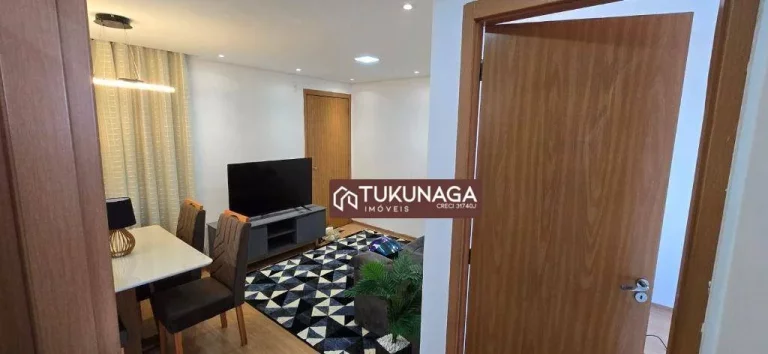 Imagem Apartamento com 2 quartos à venda, 45 m² por R$ 220.000 - Água Chata - Guarulhos/SP