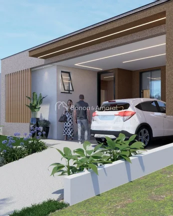 Imagem Casa com excelente projeto, acabamento primoroso, completa e integrada, feita sob medida para você ...