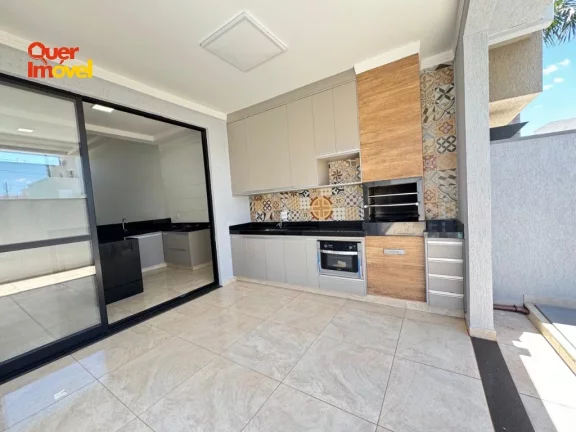 Imagem Casa de Luxo em Condomínio para Venda ou Locação no Jardim Cybelli, Ribeirão Preto-SP 3 Quartos, 2 Suítes, 2 Salas - Condomínio Residencial dos Ipês
