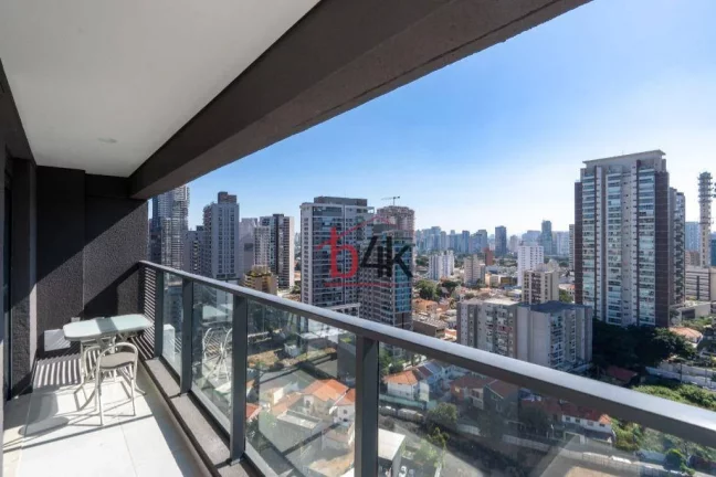 Imagem Apartamento com 1 dormitório à venda, 30 m² por R$ 455.000,00 - Brooklin - São Paulo/SP