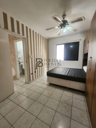 Imagem Apartamento Semi mobiliado com 2 Dormitórios no bairro Guilhermina - Praia Grande