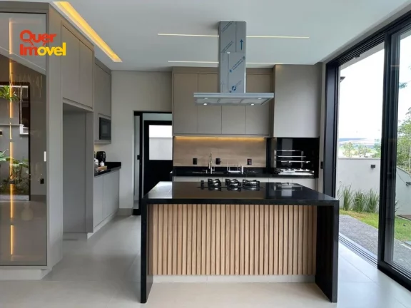 Imagem Imóvel de luxo em condomínio na Vila do Golf em Ribeirão Preto-SP! 4 quartos, 4 suítes, 4 vagas de garagem e 261m². Aproveite! Quer Imóvel Negócios Imobiliários.
