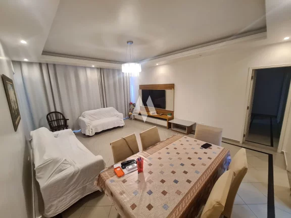 Imagem Apartamento na Segunda Quadra da Praia em Santos | 136m² | 3 Quartos | Elevador Privativo | Boqueirão