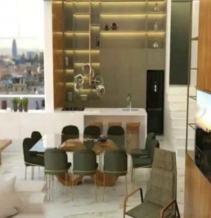 Imagem Apartamento 118M², 1Q, 1 Suíte, 2 Banheiros, 2 Vagas, Churrasqueira, Piscina Adulto e Infantil, Academia, Playground, Salão de Festas, Salão de Jogos.