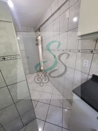 Imagem Venda de apartamento Santa Catarina no Pq Res, Campinas. 2 dormitórios, sala, cozinha, lavanderia, banheiro, vaga de garagem e moto, 57 m² út