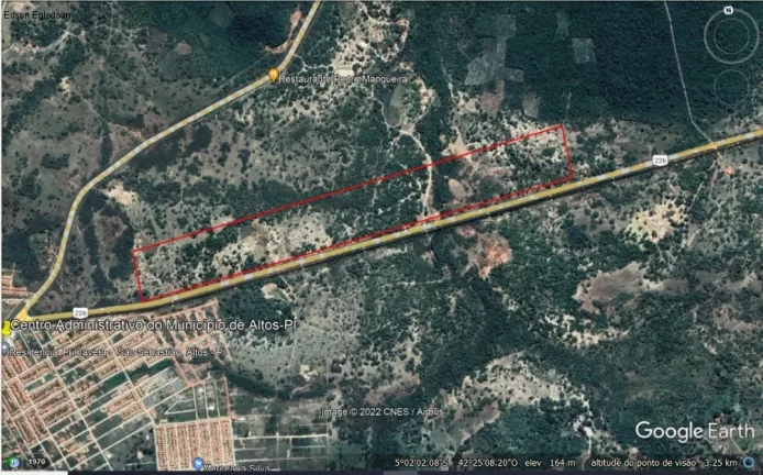TERRENO RESIDENCIAL em ALTOS - PI, RURAL