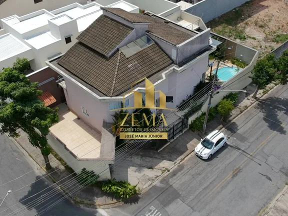 Imagem Sobrado Alto Padrão, Esquina, 04 dorm, Piscina, Gourmet, 281m2, Planejados