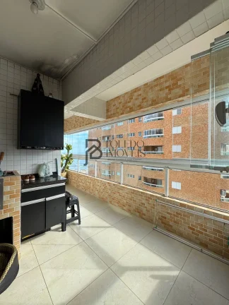 Imagem Apartamento 3 Dormitórios sendo 1 suíte vista mar no bairro Ocian - Praia Grande