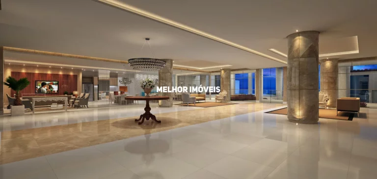 Imagem One Tower apartamentos amplos na beira-mar na Avenida Atlântica em Balneário Camboriú.