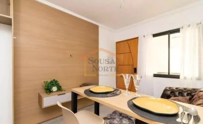 Imagem Apto decorado, 2 dormitórios, sala, cozinha, banheiro, área de serviço, 1 vaga. 37m².
Acabamento...