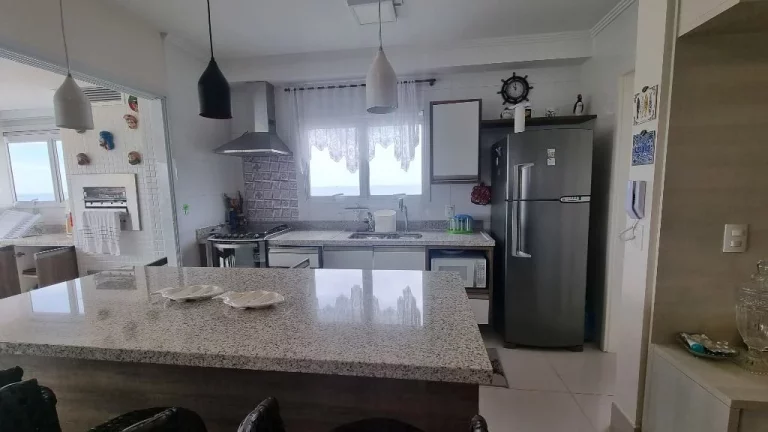 Imagem Apartamento com 3 dormitórios à venda, 117 m² - Enseada - Guarujá/SP