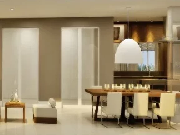 Imagem Imperdível apartamento de luxo com 4 suítes no Condomínio Design Campo Belo, São Paulo-SP: 5 banheiros, 3 vagas, 219m²!