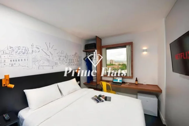 Imagem Flat disponível para venda B...B Hotel São Paulo Luz, com 15m², 1 dormitório e 1 vaga