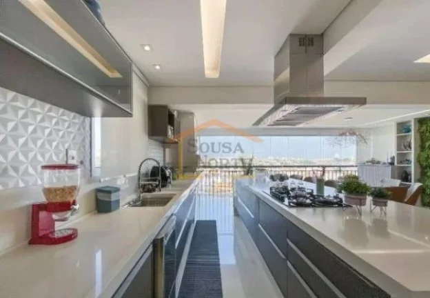 Imagem Apartamento 3 dormitórios, sendo 1 suíte, sala ampla, varanda gourmet com churrasqueira, lavabo, c...